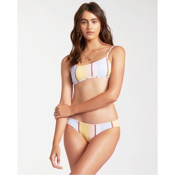 🔆 Billabong Feelin Sunny Lowrider Bikini Bottom - Picture 2 of 10